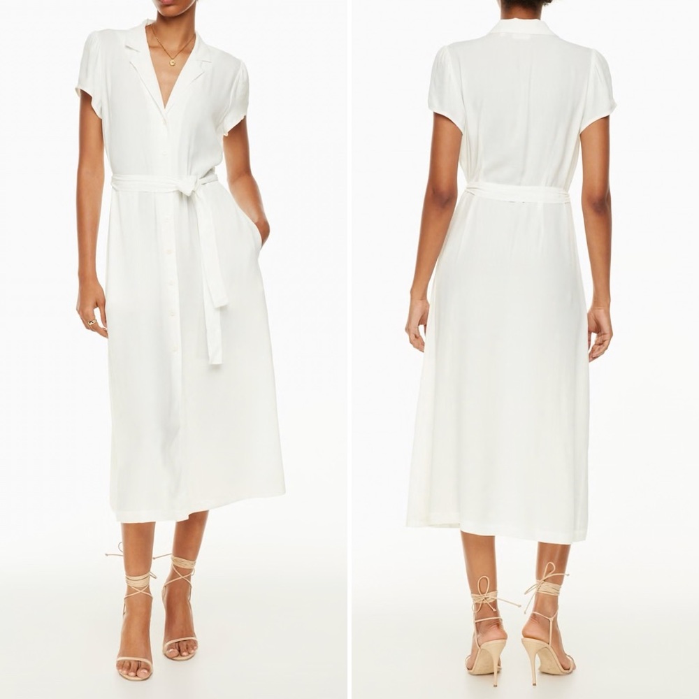 Wilfred White Midi Dress